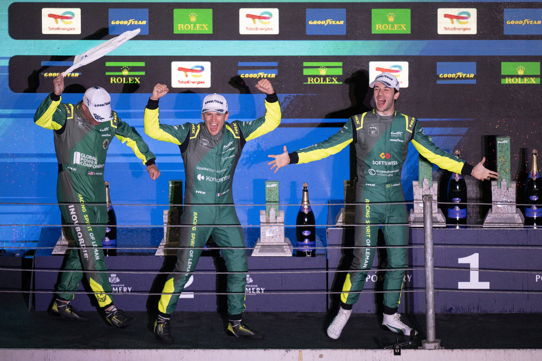 Dudu Barrichello levanta público com pódio