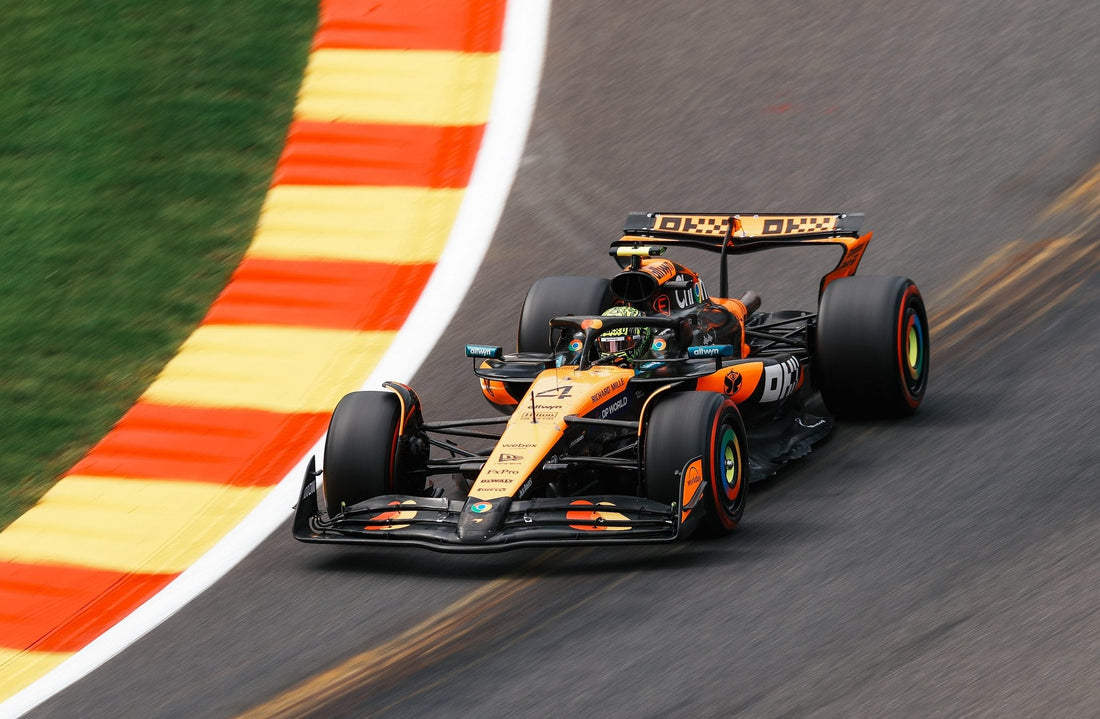Norris conquista a pole na Bélgica