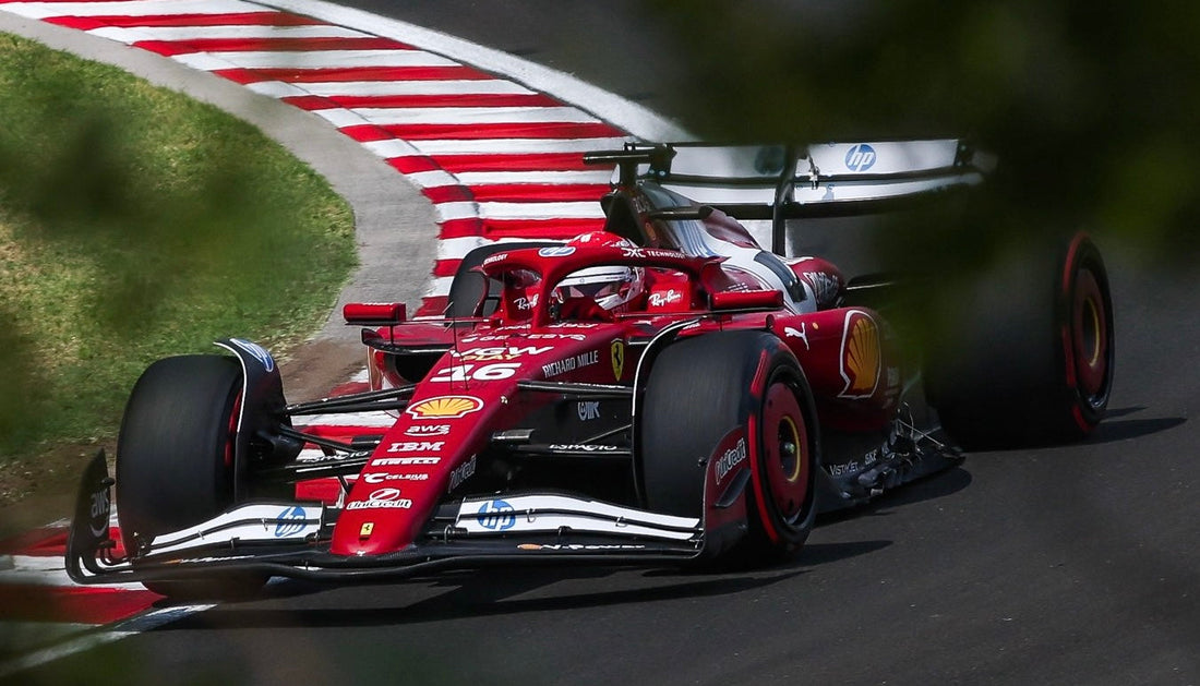 Leclerc surpreende e conquista a pole na Hungria