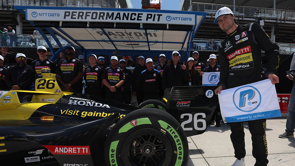 Herta crava pole em Detroit e encerra jejum na temporada