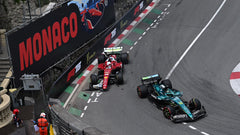 Stroll punido com perda de posição no grid após colisão com Leclerc